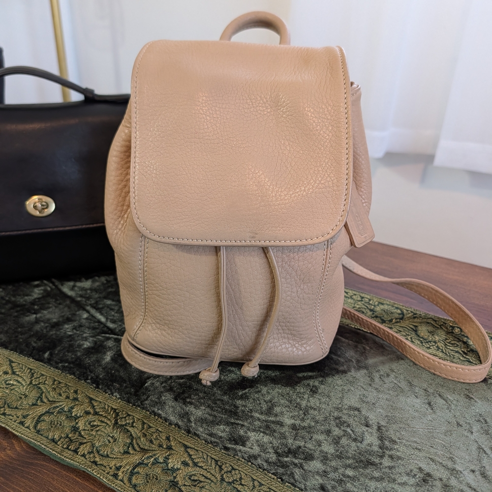 Vintage Coach Sonoma Mini Backpack Daypack Bag Leather 4925 USA
